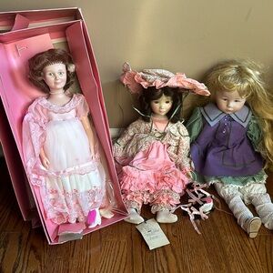 Doll collectors dream.  Never used with tags on